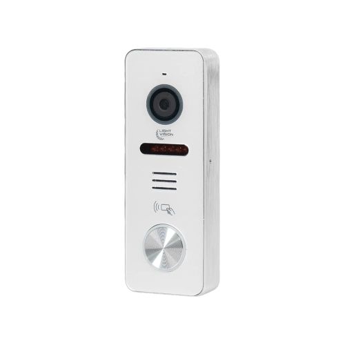 Домофоны с механическими кнопками - 2МП вызывная панель Light Vision RIO FHD(RF) белая