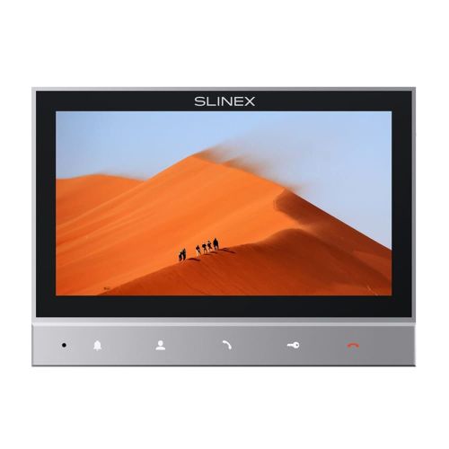Домофоны серебристые, серые - Видеодомофон Slinex SK-07HD graphite