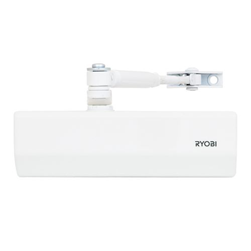Доводчики - Доводчик дверной накладной RYOBI 1500 D-1554 STD EN 2/3/4 белый до 80 кг