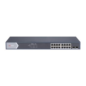 16-ти канальный PoE коммутатор Hikvision DS-3E0518P-E/M