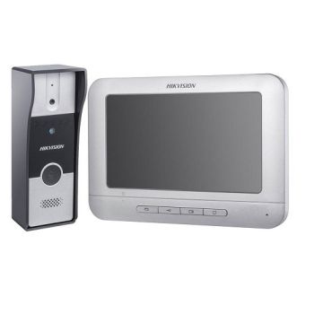 Комплект домофон + вызывная панель Hikvision DS-KIS204T
