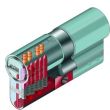 Циліндр ABUS D15 (АБУС Д15) 90 мм (40x50) ключ-ключ нікель