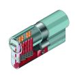 Цилиндр ABUS KD15 (АБУС КД15) 80 мм (40x40Т) ключ-тумблер латунь