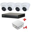 Комплект відеоспостереження Dahua EZIP-KIT/NVR1B04HC-4P/E/4-T1B20
