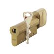 Цилиндр Abloy Protec2 ключ/тумблер (Финляндия) 72 мм 41/31T Латунь