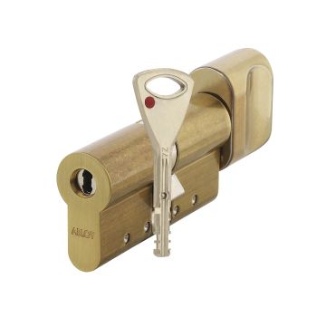 Циліндр Abloy Protec2 72 мм 41/31T ключ/тумблер (латунь)