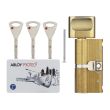 Цилиндр Abloy Protec2 ключ/тумблер (Финляндия) 72 мм 41/31T Латунь