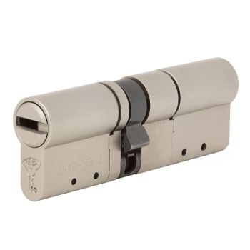 Цилиндр замка MUL-T-LOCK INTERACTIVE+ CLIQ ключ/ключ никель сатин 76 мм 43iх33