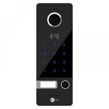 Виклична відеопанель домофона NeoLight Optima ID KEY Black