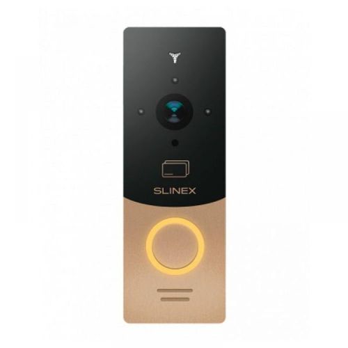 Вызывные панели Slinex - Вызывная видеопанель домофона Slinex ML-20HR gold/black
