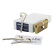 Цилиндр Abloy Protec2 ключ-ключ 127 мм латунь