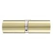 Цилиндр ABLOY NOVEL 110 мм 52,5x57,5 ключ-ключ золото, ключ 35 мм