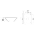 Кронштейн для крепления камеры на столб Uniview TR-UP08-B-IN (алюминий)