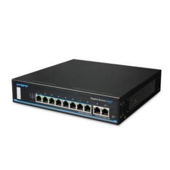 8-портовый PoE коммутатор Utepo UTP3-GSW0802T-POE