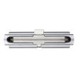  Циліндр ABLOY NOVEL 110 мм 52,5x57,5 ключ-ключ матовий хром, ключ 35 мм