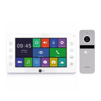 Комплект відеодомофона 7" Neolight NeoKIT FHD Pro Silver