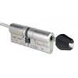 Цилиндр Tokoz Pro 400 шток/ключ никель матовый (Чехия) 98 мм 30х68 Hard