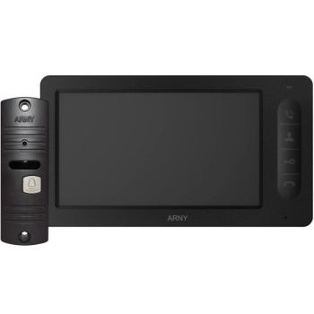 Готовые комплекты домофонов ARNY - Комплект видеодомофона ARNY AVD-7005 black