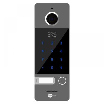 Вызывная видеопанель домофона NeoLight Optima ID KEY Grey