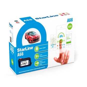 Двусторонняя сигнализация Starline A66 ECO