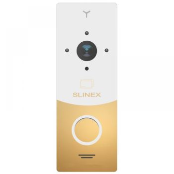 Виклична відеопанель домофона Slinex ML-20CR gold/white