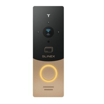 Вызывная видеопанель домофона Slinex ML-20CR gold/black