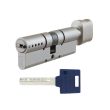 Цилиндр MUL-T-LOCK Classic Pro ключ/тумблер никель сатин 76 мм