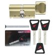Цилиндр ABLOY NOVEL 149 мм 87,5Тx61,5 ключ-тумблер золото, ключ 45 мм