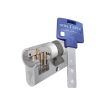 Цилиндр Mul-t-lock Interactive+ ключ/тумблер никель сатин 100 мм