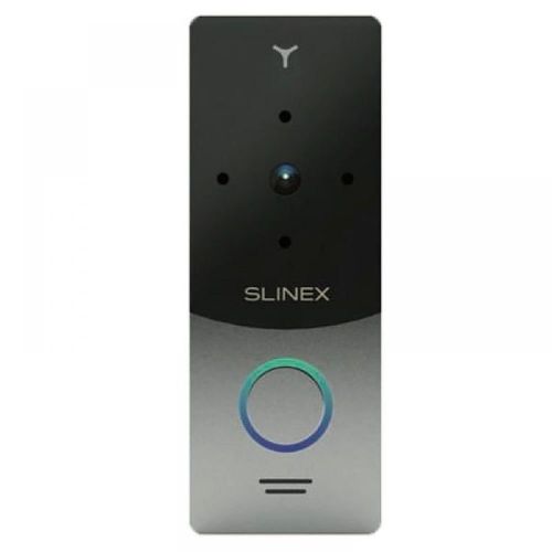 IP вызывные панели Slinex - Вызывная видеопанель домофона Slinex ML-20 IP Silver+Black