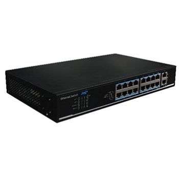 16-портовий PoE комутатор Utepo SF18P-LM