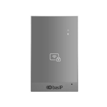 Зчитувач з контролером Bas-IP CR-02BD silver