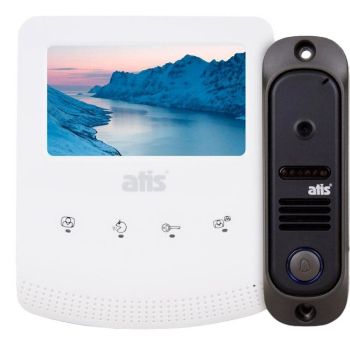 Комплект видеодомофона ATIS AD-430W Kit box 