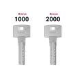 Цилиндр Abus Bravus 3000 MX ключ/тумблер (Германия) 65 мм