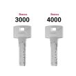 Цилиндр Abus Bravus 3000 MX ключ/тумблер (Германия) 65 мм