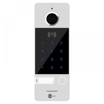 Вызывная видеопанель домофона NeoLight Optima ID KEY Silver