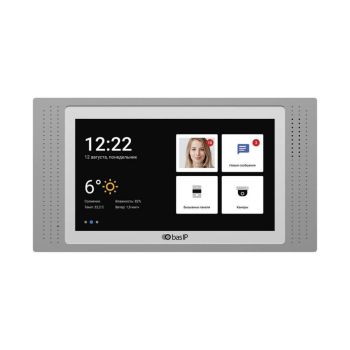 Видеодомофоны BAS-IP - IP-видеодомофон 7" Bas-IP AT-07L silver