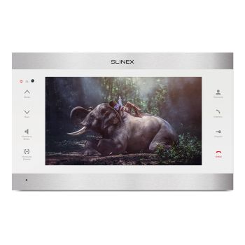 IP домофоны Slinex - IP-видеодомофон Slinex SL-10IPT FHD (silver + white)