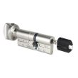 Цилиндр Tokoz Pro 400 ключ/тумблер никель матовый (Чехия) 78 мм
