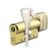 Цилиндр Abloy Protec2 Hard ключ/тумблер 203 мм 102H/101T HARD (латунь)
