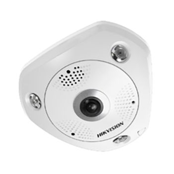 Камеры видеонаблюдения: 12 МП - 12МП Fisheye IP камера Hikvision DS-2CD63C5G0-IVS (1.29 мм)