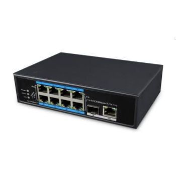 Коммутаторы Utepo - 8-портовый PoE коммутатор Utepo UTP7108E-POE