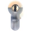 Циліндр Abloy Protec2 Hard ключ-тумблер 118 мм матова латунь 57Hх61T