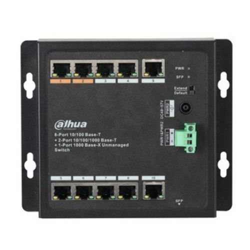 Коммутаторы на 6 портов - PoE коммутатор Dahua DH-PFS3111-8ET-96-F