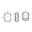 Коммутационный ящик Uniview TR-JB12-IN