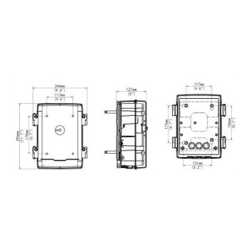 Коммутационный ящик Uniview TR-JB12-IN