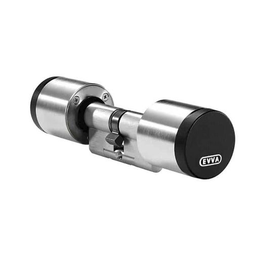 Цилиндры для замка EVVA - Цилиндр Evva AirKey/Airkey никель 67 мм 31х36