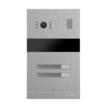 Вызывные панели на 2 абонента - Вызывная видеопанель домофона Slinex MA-02