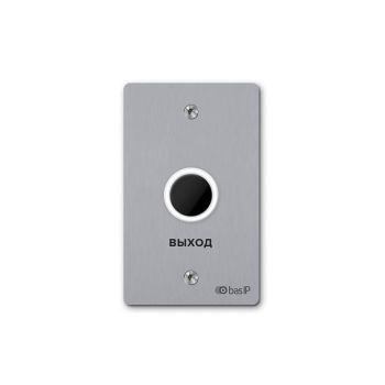 Бесконтактная кнопка выхода Bas-IP SH-45TR silver