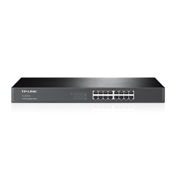 Комутатор TP-LINK TL-SG1016 16xGE некерований 19" 1U